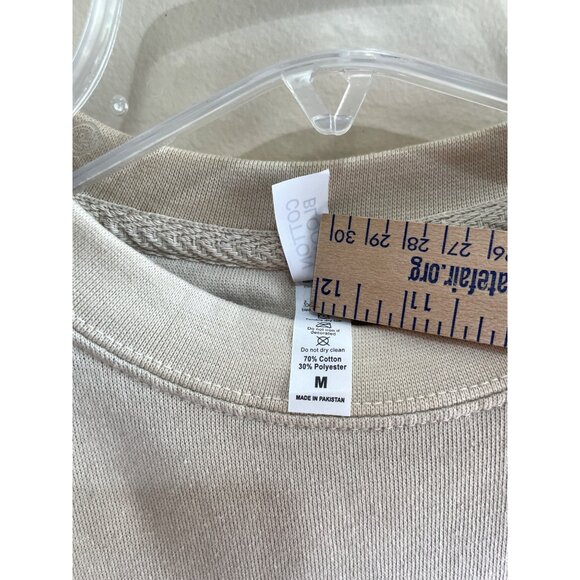 Cotton Bloom Taylor Swift Crew neck Sweatshirt  Womens M BeigeAlbums Books Swift - Picture 6 of 6